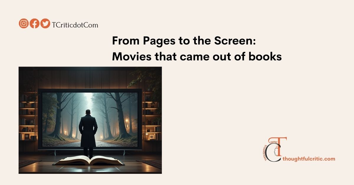 The Reel Deal: 10 Books That Sparked Epic On-Screen Adventures